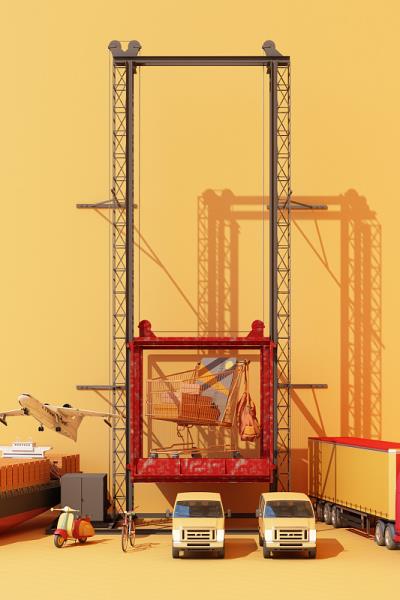 西宁富贵竹水养瓶采用国际快递10天配送到维哥 (Vigo)